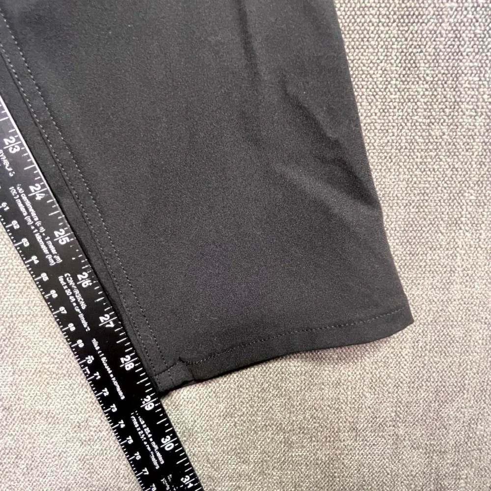 Levis 511 Strauss Slim Tech Pants Mens 30x32 Black Straight Leg Logo Pocket